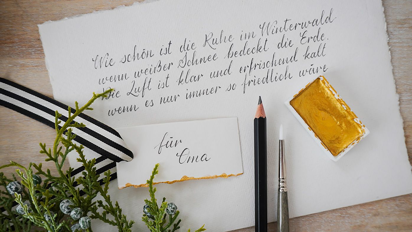 Handlettering lernen, Lettering, Kalligrafie